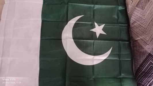 brand new Pakistani flag. only for 150. please contact me 0320 0436727
