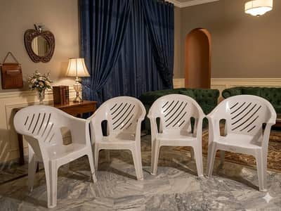 Durable & Stylish Plastic Armchairs for Home & Garden