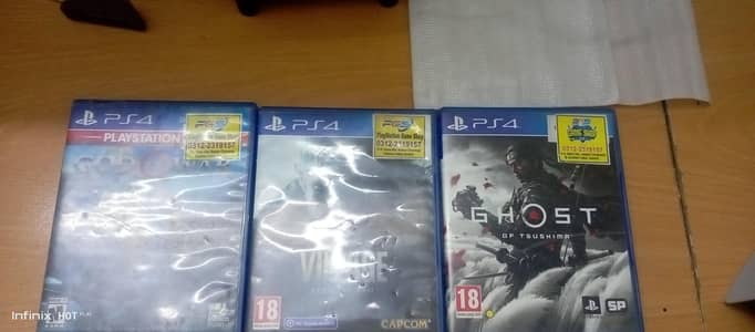 PS4 discs for sale
