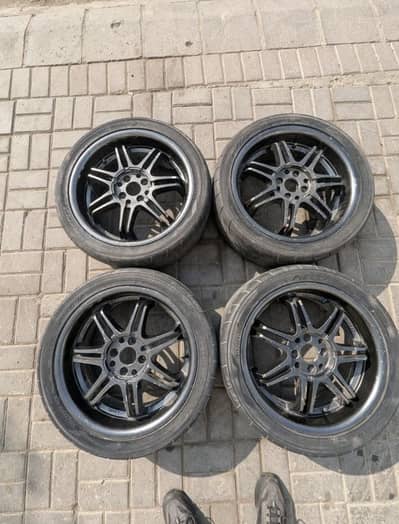 17 inch Japanese Alloy Rims 4x100 pcd