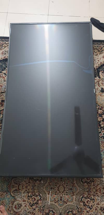 Samsung 55" Curved 4K Smart TV  broken screeen