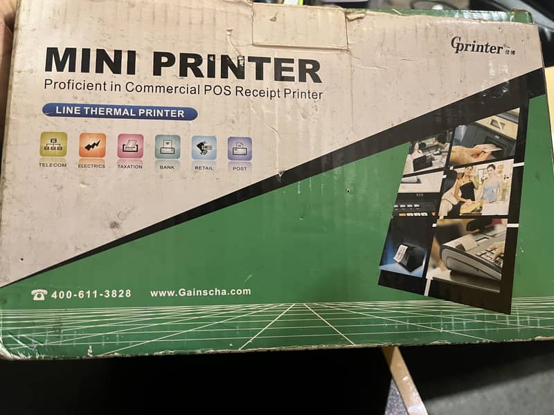 Bracode printer / Cash drawer / Hand scanner 7