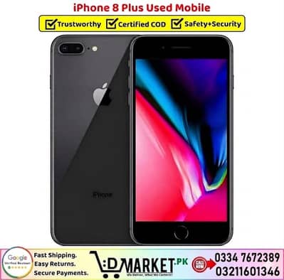iPhone 8 Plus (Used) – Good Condition | Online Delivery Available