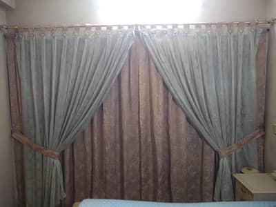 Jecart fabric and net fabric Bedroom wall Blinds 4piece set 3132955809