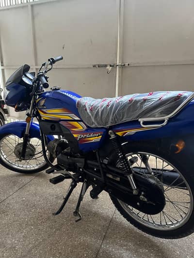Honda Pridor Blue | Bike Year 2024 | 4000 KM Use Call 0321 - 7778698