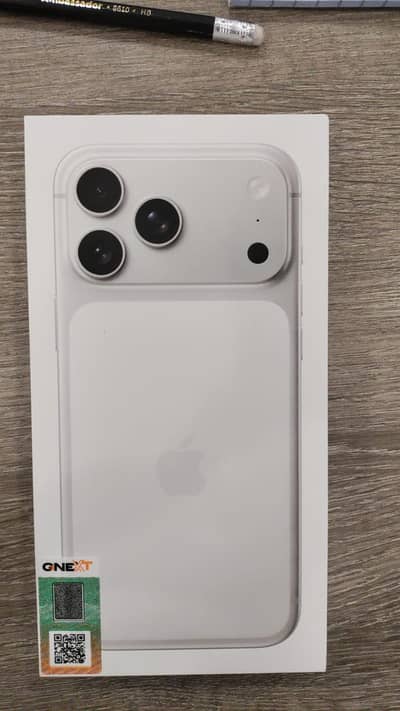 Apple Iphone 17 pro max silver 256GB  PTA Approved