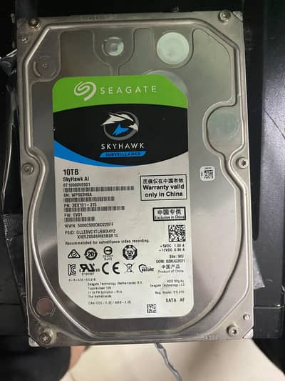 10 TB Hard Drive original condition