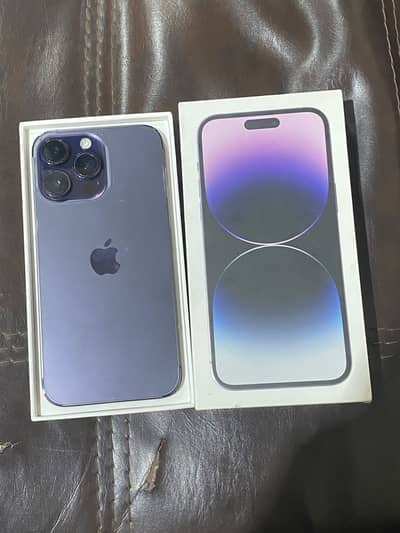 Iphone 14 Pro Max 256GB Dual physical Pta Approved