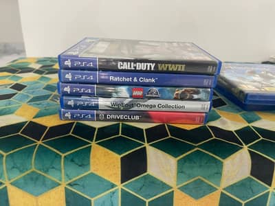 5 No of PS4 GAMES - ORIGINAL