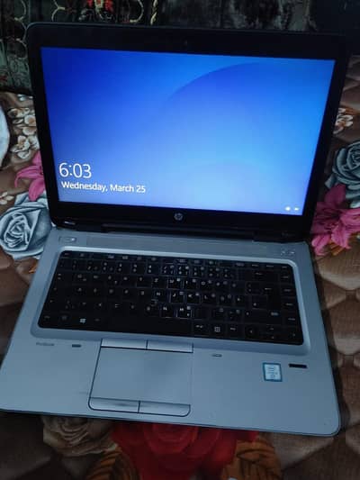 Laptop HP 640 core i5 6th Gen