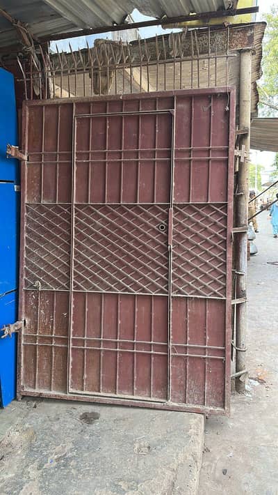 Iron Double Main Door