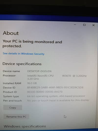 desktop DELL PRECISION T3500