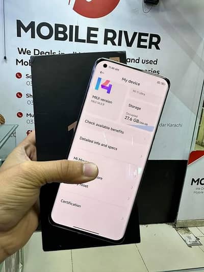 Xiaomi Mi 11 ultra. 12+256 GB.  0324=37=61=241 My WhatsApp Number