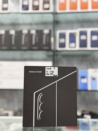 SAMSUNG GALAXY Z FOLD 7 12-256 GB W BLACK BOX PACK NON PTA