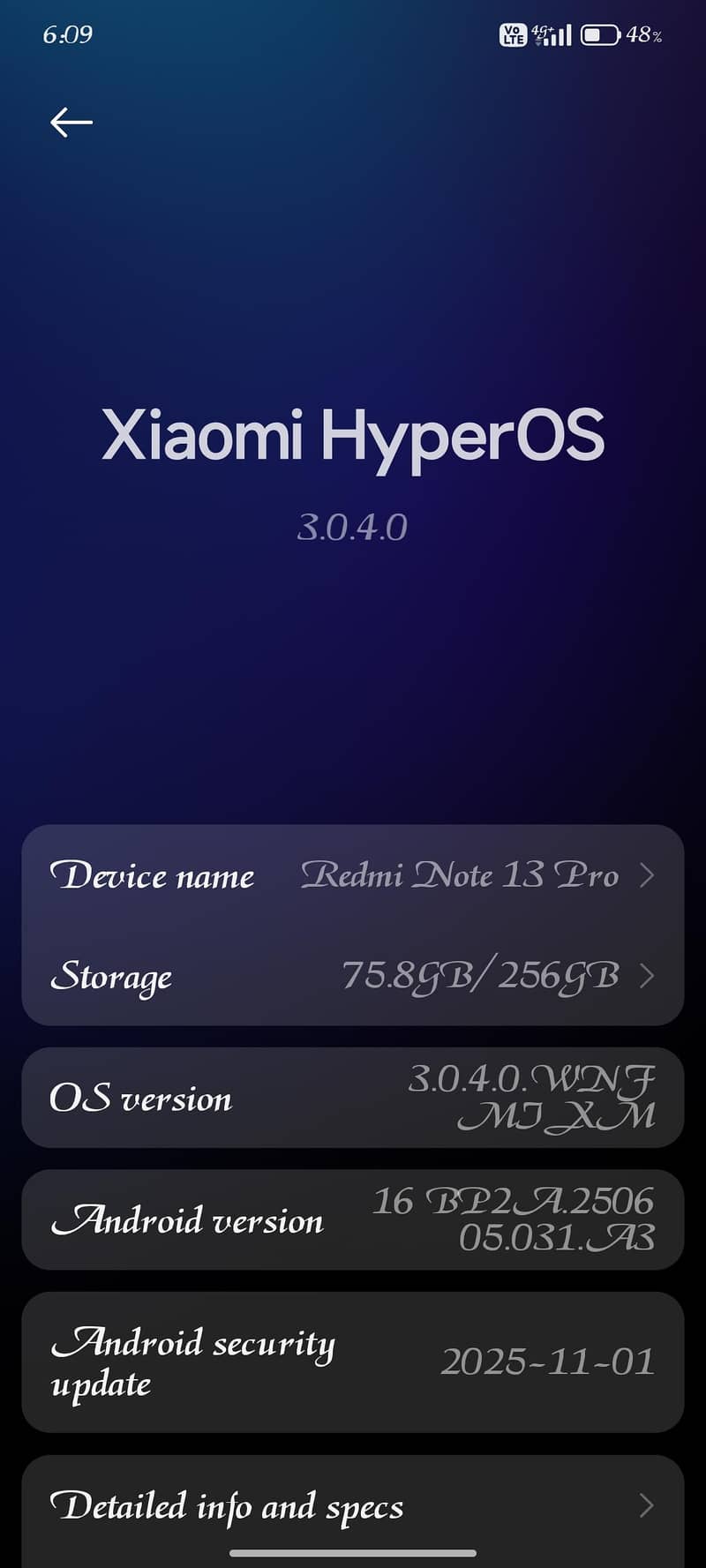 Redmi not13 pro 7