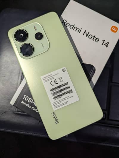 Redmi note 14 8/256 With Complete Box