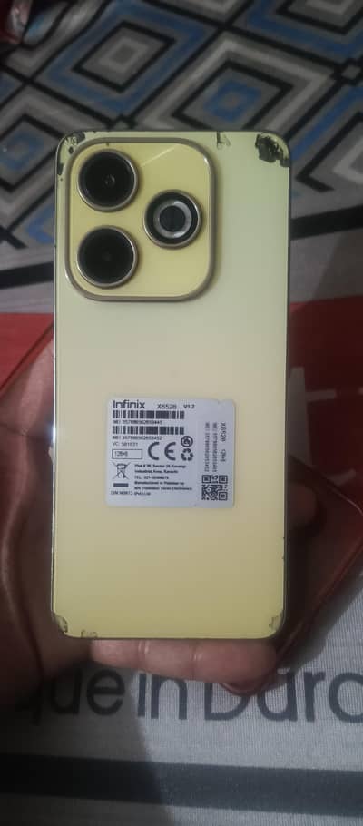 Infinix hot 40i gold colour full box