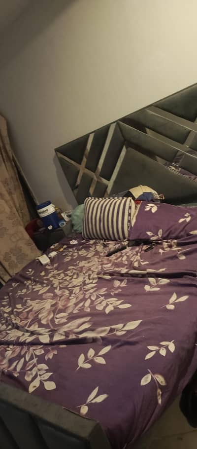 king size bed set two said tebal with draising for p