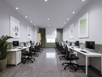 10 Marla Brand New Non Furnished Corporation Commercial Property Office For Rent At Main Boulevard Gulberg 3 Lahore