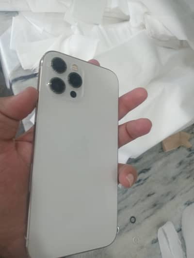 iphone 12 pro max White 128gb jv