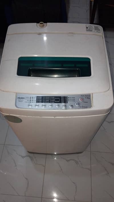 haier automatic washing machine