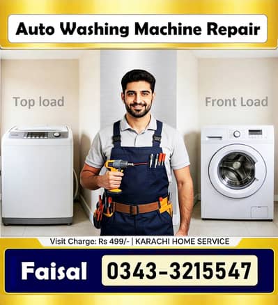 Automatic washing machine Repair Fridge Repair AC Repair AC Service