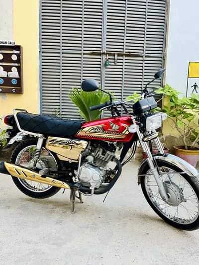 Honda cg 125 special edition ||urgent sale||  || total genuine ||