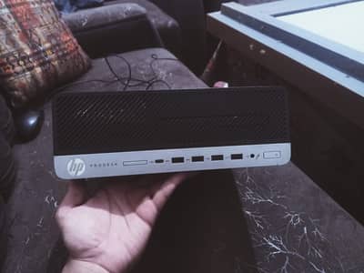 HP ProDesk 600 G3 SFF | 8GB RAM | 128GB NVMe SSD + 320GB HDD | 24" LED