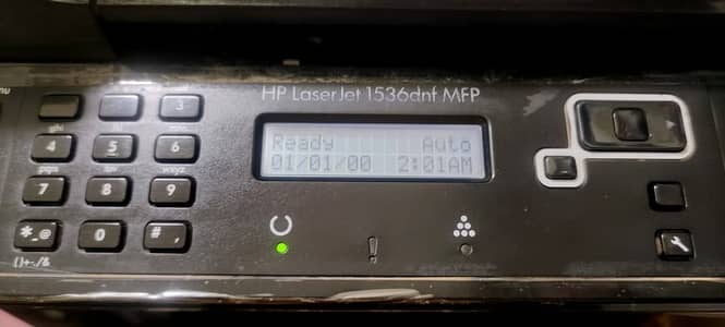 HP LaserJet Pro M1536dnf Multifunction Printer, 3 in 1 Photocopy