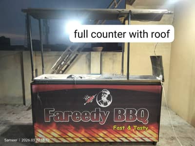 BBQ full setup for sale in cheep price urgent sale