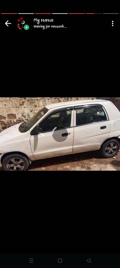 Alto 2001 White Manual Petrol LPG  Tip