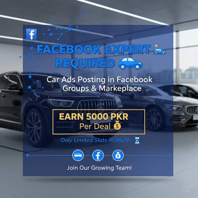 FACEBOOK EXPERT REQUIRED