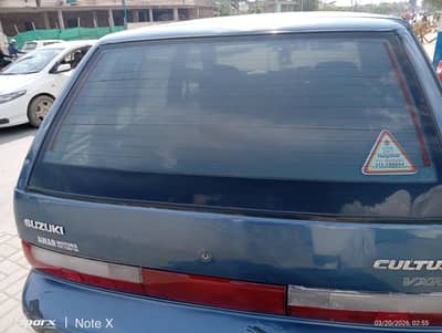 suzuki cultus . inner totaly jenuin outer two piece touching.