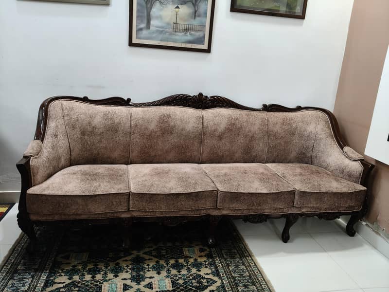 Sheesham Sofa Set 1