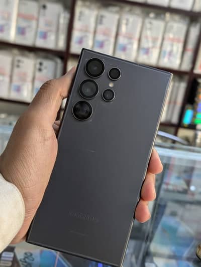 S24 Ultra 10/10 12GB 256GB titanium Gray with Orignal charger