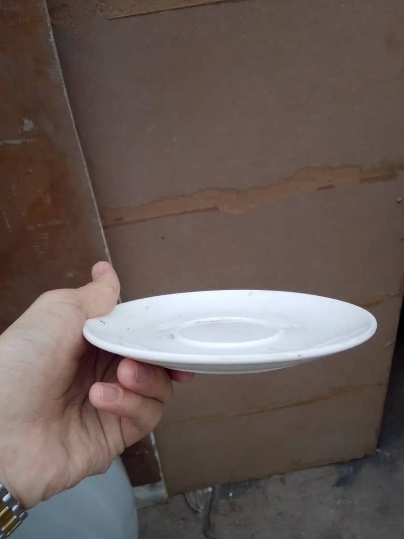 Ceramic serving plates 6