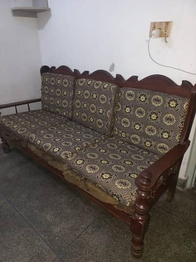 5 seater sofa set -pure wood