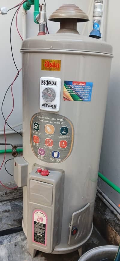 Super asia geyser 25 gallon