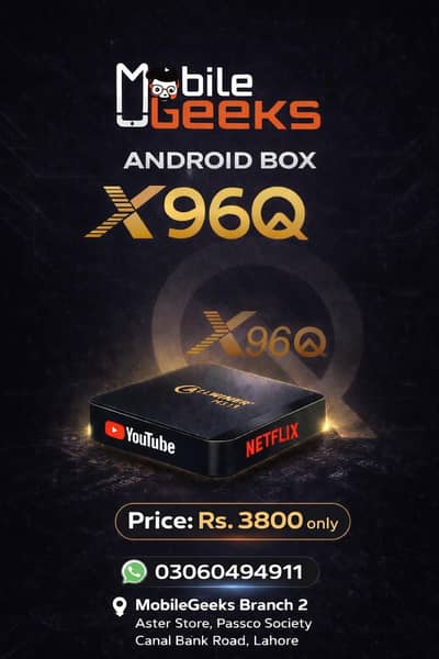 Android Box X96Q for Sale 3800