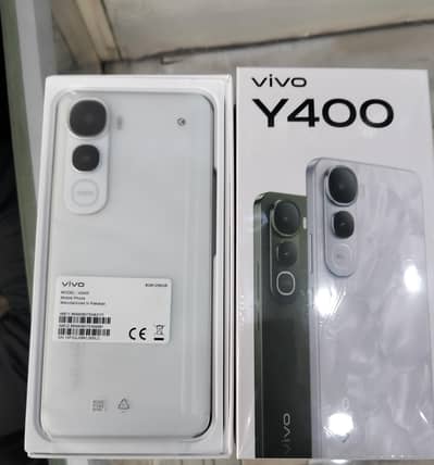 Vivo Y400 8GB,256GB just box open. . 03217695545