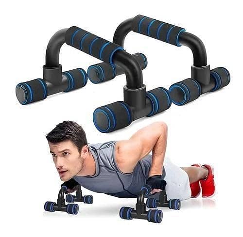 Pair of Push up Stands Highest-Quality With Foam Grip For exercise