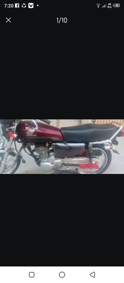 CG 125 self start 2023