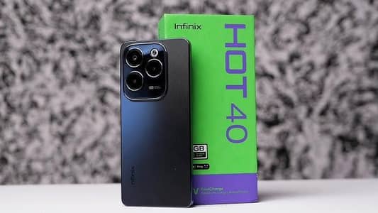 infinix hot 40 ha 8+8GB ram 256GB mamry Full Box