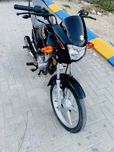 Suzuki GD 110 2024 Black | 6000 km Driven | Like New