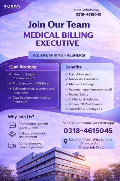 Medical Billing Executive