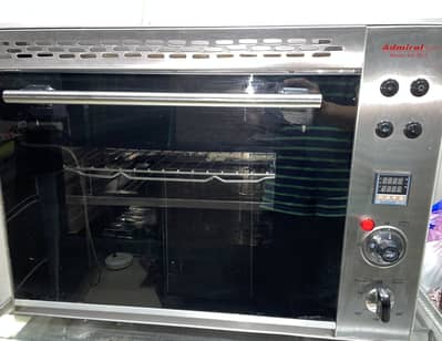 Electric and gas oven(2in1) baking/cooking. Admiral Gold Model AG-3015