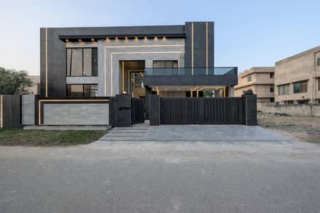 ULTRA MODERN SOLID DESIGN BRAND NEW ONE KANAL HOUSE IS UP FOR SALE