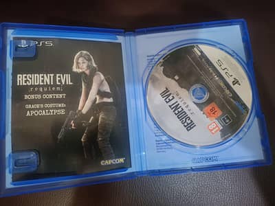 Resident Evil Requiem ps5 Disk