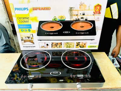 Infrared Electric Stove – Fast, Flame-Free Cooking with Precision Hea