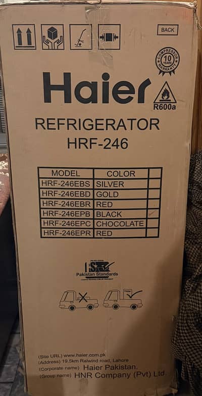 Haeir Refrigerator For Sale